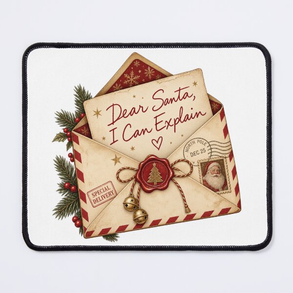 Item preview, Dear Santa I Can Explain Letter designed and sold by CoolContent Factory.
