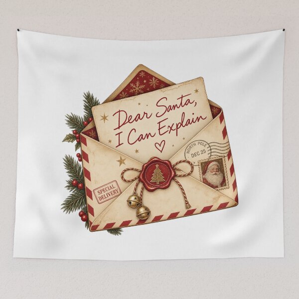 Item preview, Dear Santa I Can Explain Letter designed and sold by CoolContent Factory.