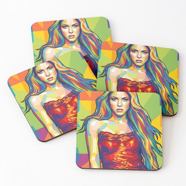 Item preview, Shakira pop art designed and sold by Zamziri.