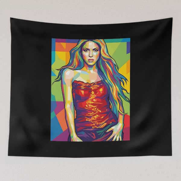 Item preview, Shakira, arte pop designed and sold by Zamziri.
