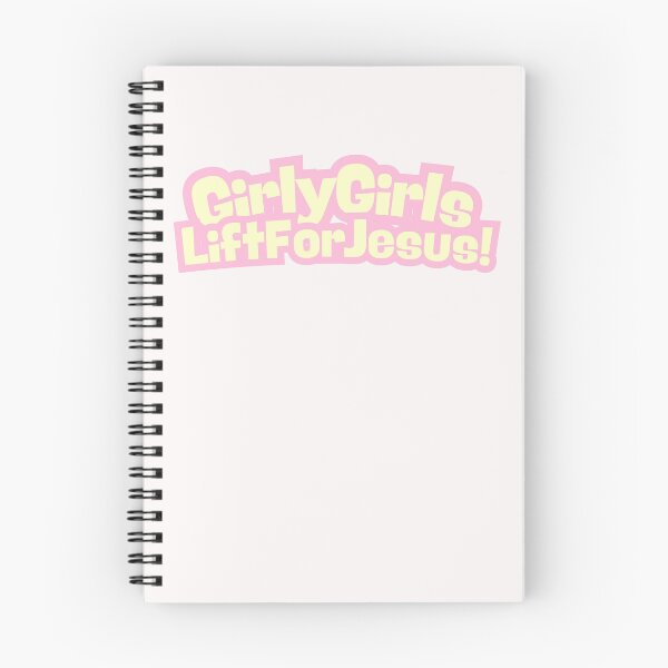Item preview, Girly Girls lift for Jesus! designed and sold by Pixelpenguin23.
