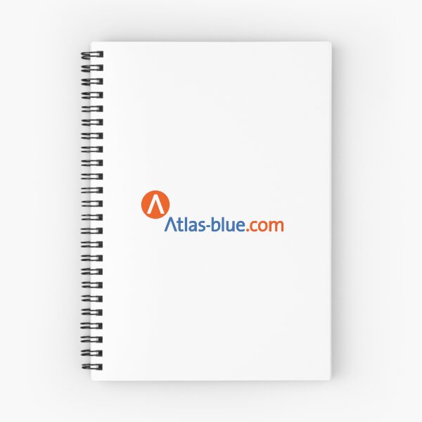 Item preview, Atlas-blue.com Airline Logo Orange Circle Emblem Blue Wordmark designed and sold by Clothingst.