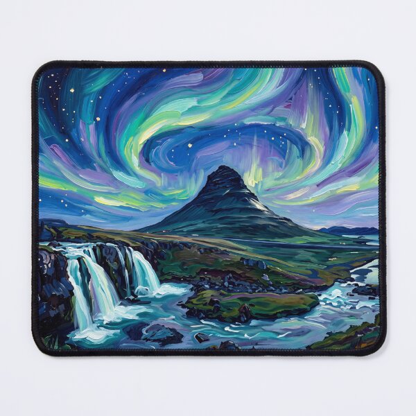 Item preview, AURORA OVER KIRKJUFELL — VINNY McGOGH designed and sold by FAFCouture.