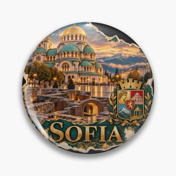 Item preview, Sofia — Golden Domes, Ancient Stones designed and sold by URBIVO.