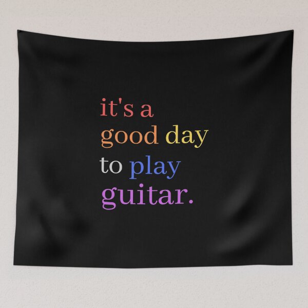 Item preview,  It'S A Good Day To Play Guitar designed and sold by nadineadrianas.
