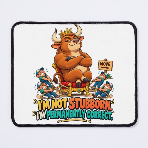 Item preview, Taurus — I'M Not Stubborn. I'M Permanently Correct designed and sold by HappyDetourS.
