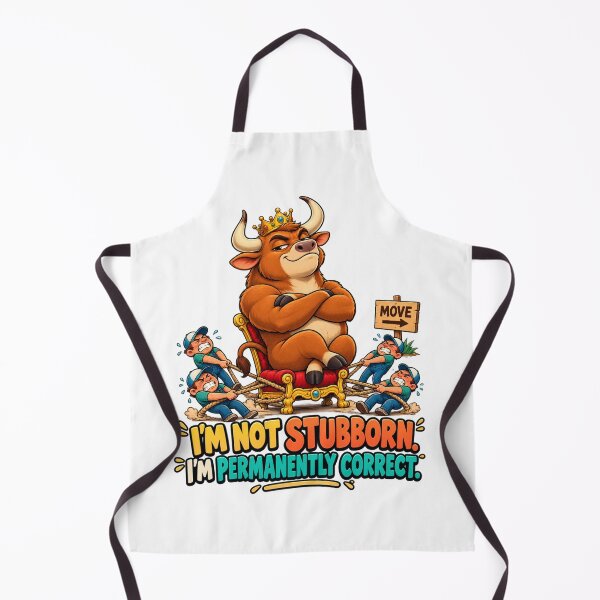 Item preview, Taurus — I'M Not Stubborn. I'M Permanently Correct designed and sold by HappyDetourS.
