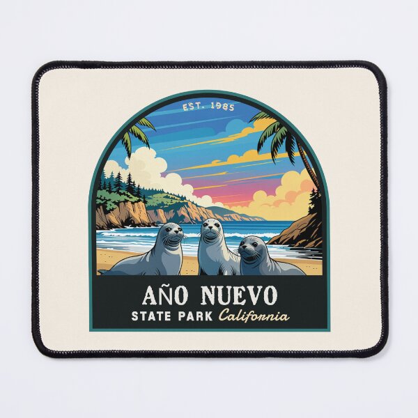 Item preview, Año Nuevo State Park (California), USA designed and sold by PinkandP.
