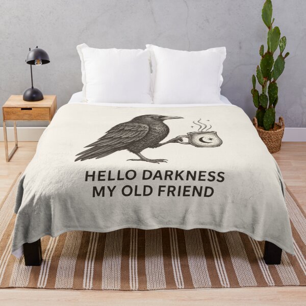 Item preview, Raven and Coffee, Funny Crow Coffee Lover, Gothic Bird Humor, Dark Academia Aesthetic, Spooky Halloween Raven, Coffee Lover Gift designed and sold by Cchotlan.