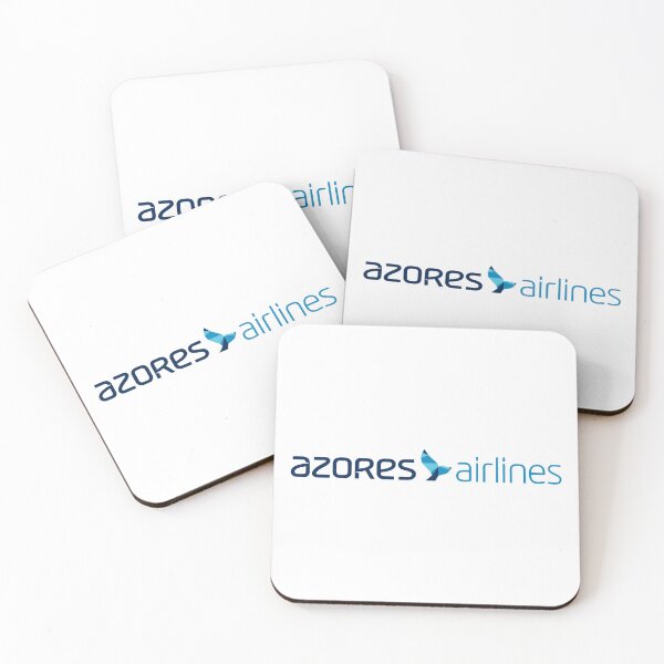 Item preview, Azores Airlines Logo Navy And Blue Wordmark With Geometric Bird Symbol designed and sold by Clothingst.