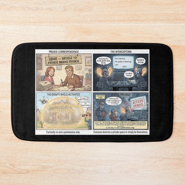 Item preview, Protecting privacy: The “shield of dignity” against surveillance designed and sold by Mianku | Für das Leben.