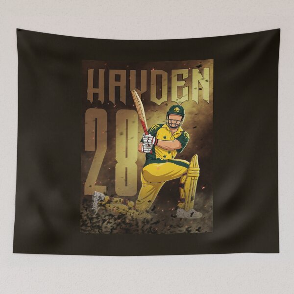 Item preview, Matthew Hayden - Batsman - Retro T20 - Cricket Player designed and sold by GlimTig.