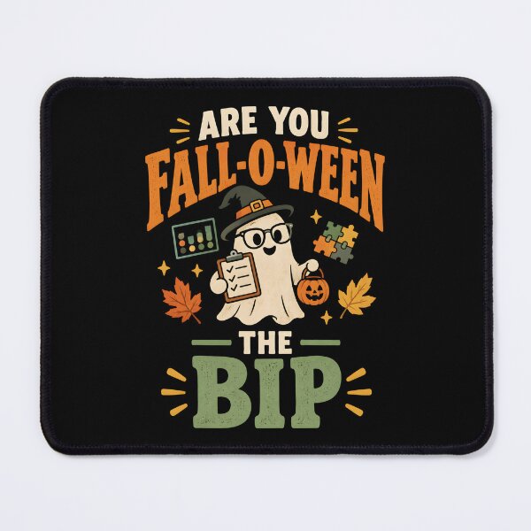 Item preview, Are You Fall-O-Ween The BIP? Funny ABA Therapist Halloween Ghost designed and sold by ZyziowskyArt.