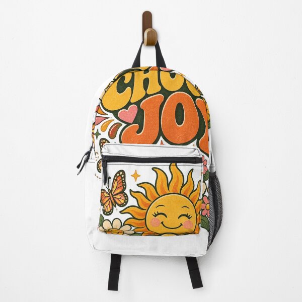 Item preview, Choose Joy – Vintage Happy Sunflower Butterfly Positive Vibes T-Shirt designed and sold by EssentialsWear.