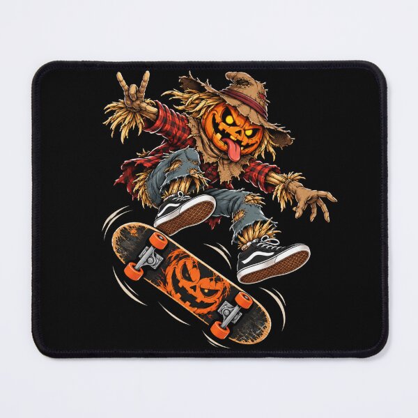 Item preview, Skateboarding Scarecrow Halloween designed and sold by TheEndDesign.