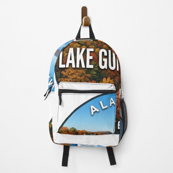 Item preview, Lake Guntersville State Park Alabama Autumn Ridge Round Badge Sticker designed and sold by DetourDgn.