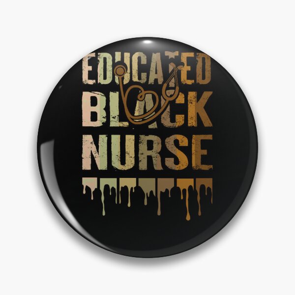 Item preview, Educated Black Nurse Melanin Stethoscope Art designed and sold by AmanyTifour12.