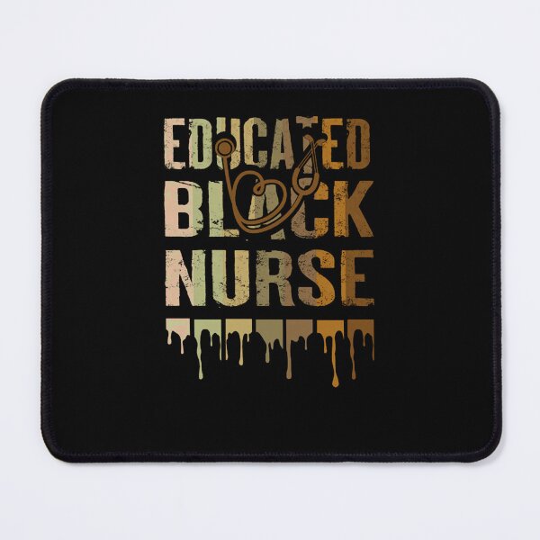 Item preview, Educated Black Nurse Melanin Stethoscope Art designed and sold by AmanyTifour12.