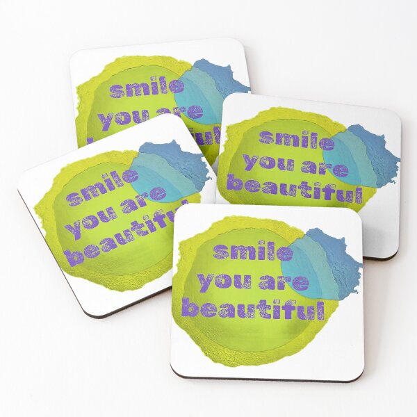 Item preview, Smile You Are Beautiful" Vibrant Graphic Artwork designed and sold by blacK1982White.