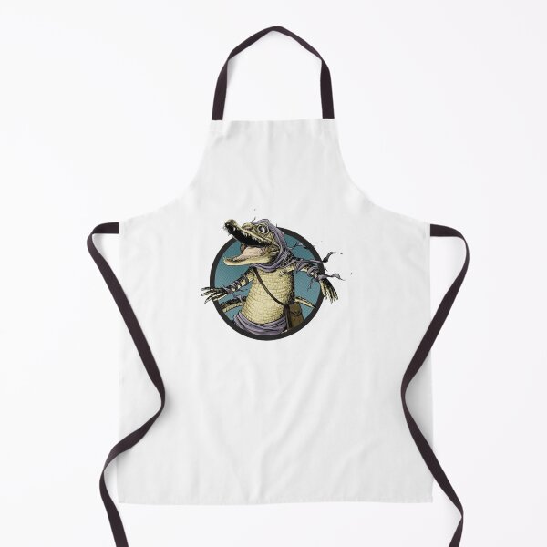 Item preview, Fantasy Horned Crocodile Reptile Warrior Circle designed and sold by AmanyTifour12.