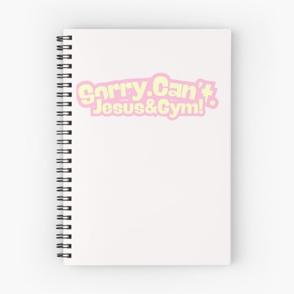 Item preview, Sorry, can't. Jesus & Gym! designed and sold by Pixelpenguin23.