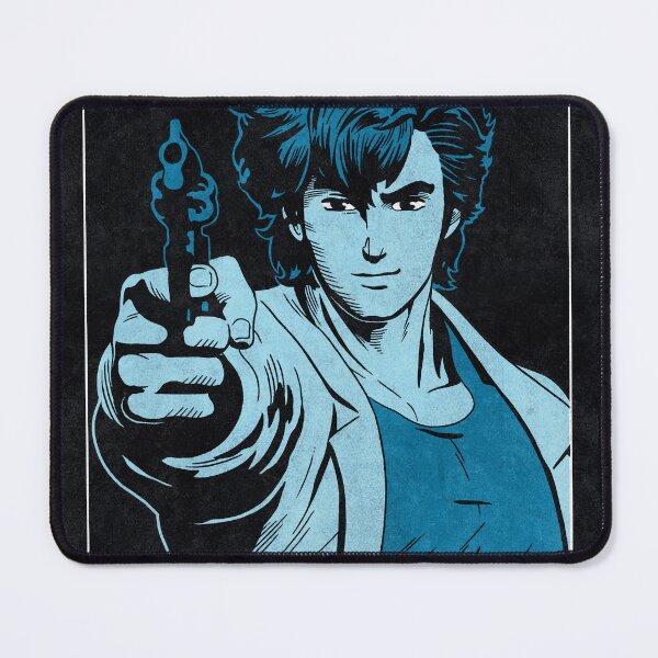 Artikelvorschau, RYO SAEBA – City Hunter (Bichrome) entworfen und verkauft von FamousWeirdosRB.