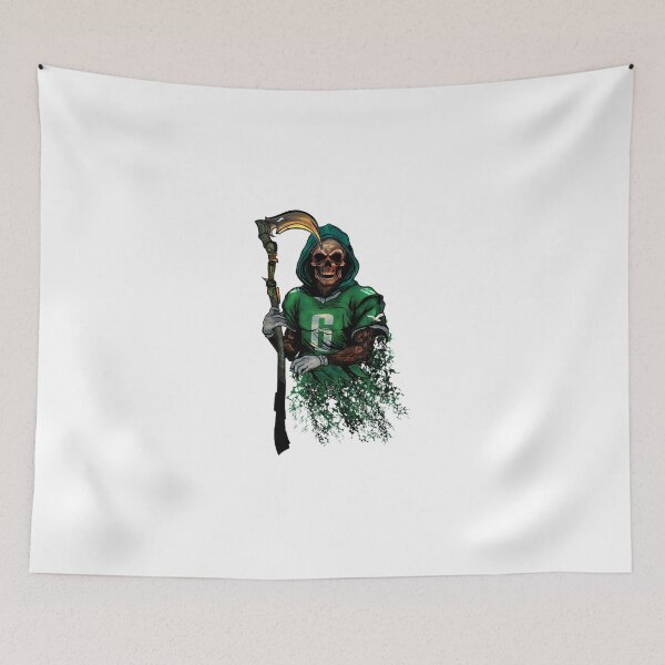 Item preview, Grim Reaper Football Skeleton Jersey 6 designed and sold by AmanyTifour12.
