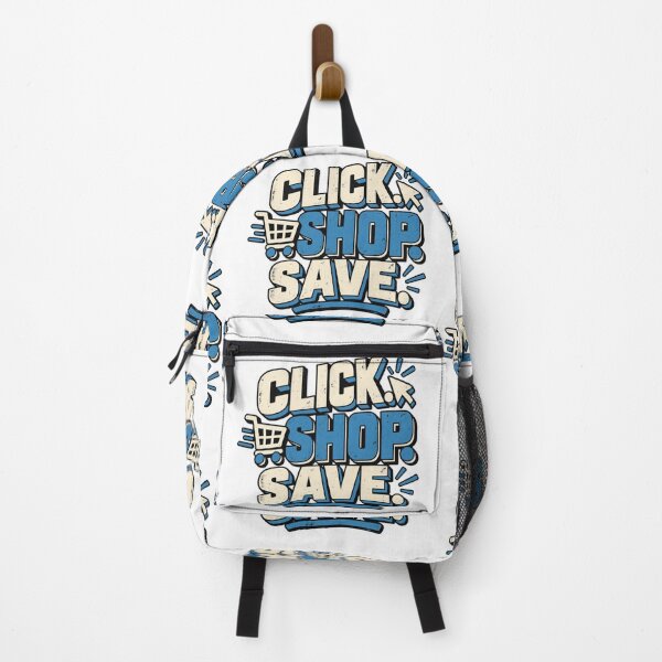 Item preview, Click Shop Save Online Shopping Lover Funny Shopaholic Gift Idea designed and sold by IRON WINGS /USAF.
