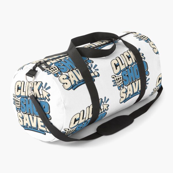 Item preview, Click Shop Save Online Shopping Lover Funny Shopaholic Gift Idea designed and sold by IRON WINGS /USAF.