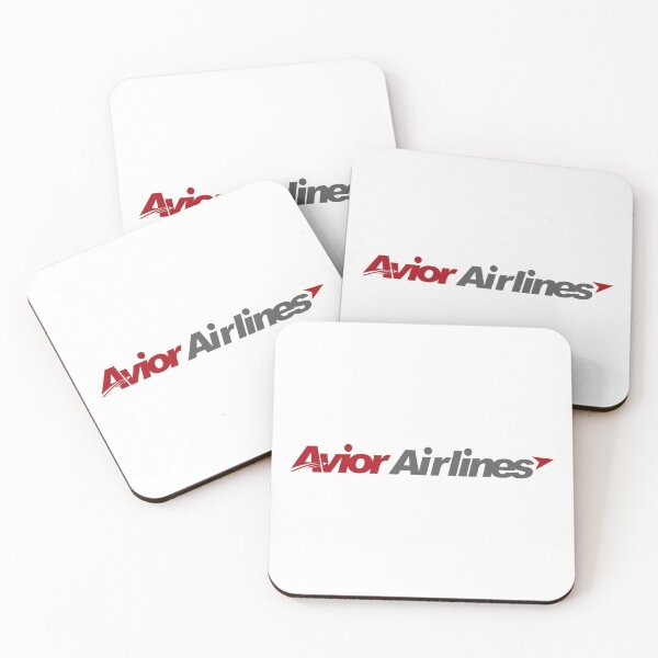 Item preview, Avior Airlines Logo Red And Gray Wordmark With Swoosh Arrow designed and sold by Clothingst.