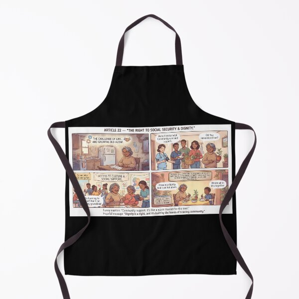 Item preview, ARTICLE 22: SOCIAL SECURITY AND DIGNITY FOR ALL designed and sold by Mianku | Für das Leben.