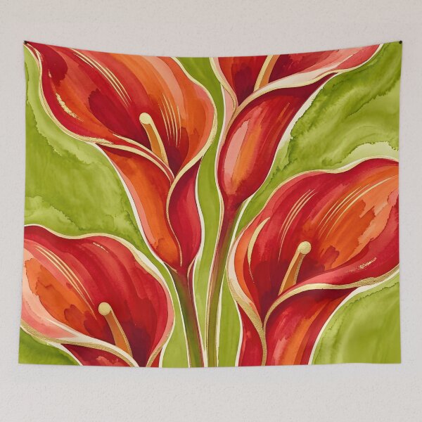 Item preview, Red Calla Lillies  designed and sold by GraphicsClub.