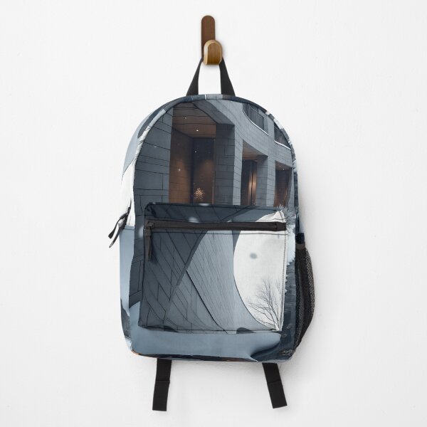 Item preview, Sunken Winter Courtyard Framing Snowfall and Open Sky designed and sold by profustock.