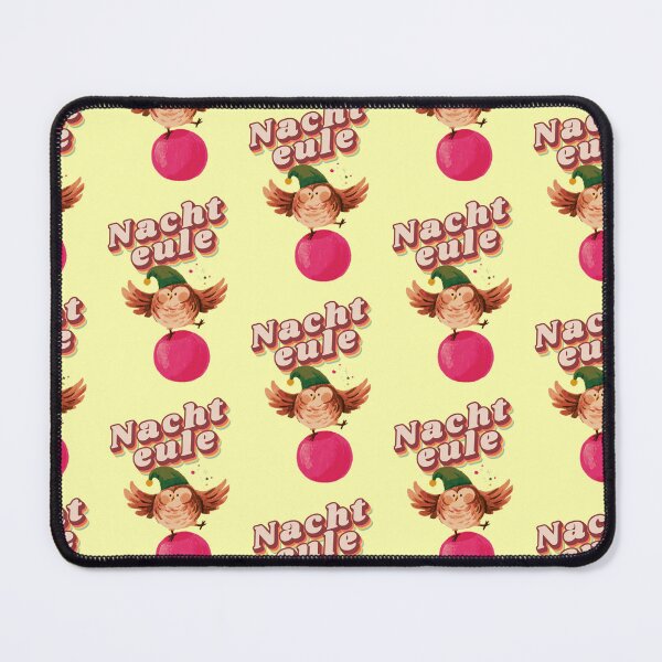 Item preview, funny night owl sleeping cap owl retro saying designed and sold by Mauswohn.