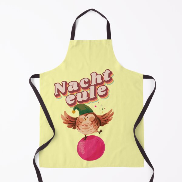 Item preview, funny night owl sleeping cap owl retro saying designed and sold by Mauswohn.