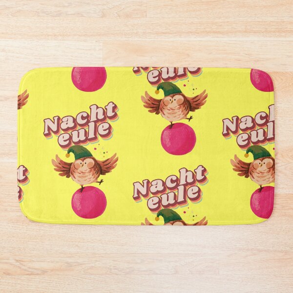 Item preview, funny night owl sleeping cap owl retro saying designed and sold by Mauswohn.