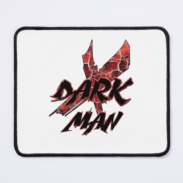 Item preview, Dark Man Red Lava Cracked Typography designed and sold by AdaliBoudjedra1.
