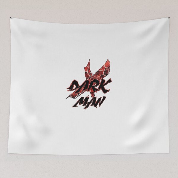 Item preview, Dark Man Red Lava Cracked Typography designed and sold by AdaliBoudjedra1.