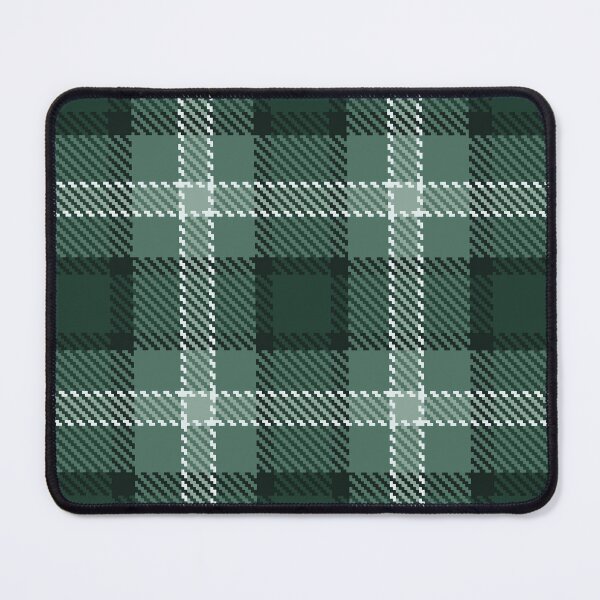 Item preview, Frosted Spruce Tartan – Winter Forest Green and Sage Holiday Plaid designed and sold by 89BLACK.