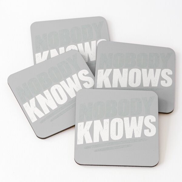 Item preview, Nobody Knows designed and sold by Dinh001Luu.