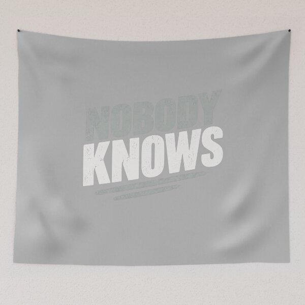 Item preview, Nobody Knows designed and sold by Dinh001Luu.