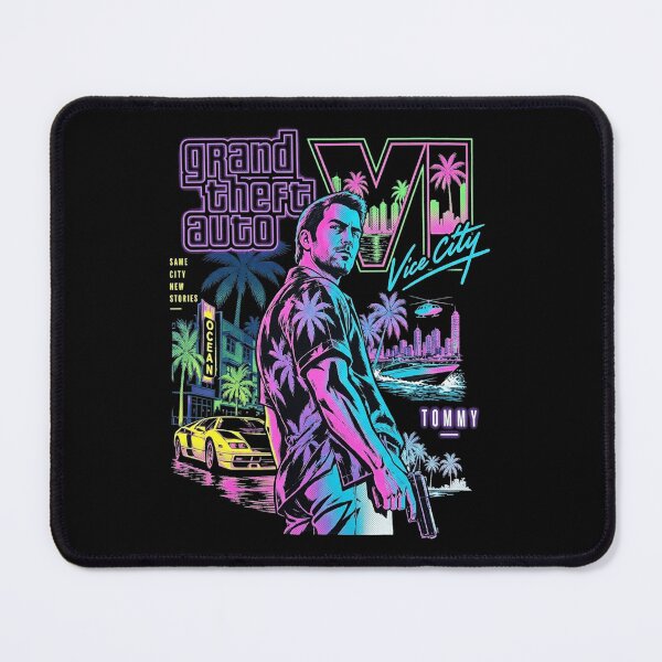 Item preview, Vice Beach Sunset 80s Vintage Synthwave Art designed and sold by tanbaobu.