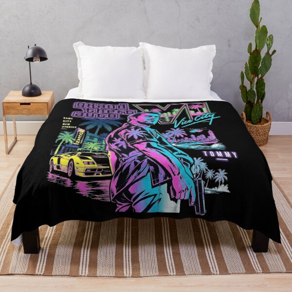 Item preview, Vice Beach Sunset 80s Vintage Synthwave Art designed and sold by tanbaobu.
