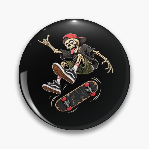 Item preview, Skateboarding Skeleton Halloween  designed and sold by TheEndDesign.