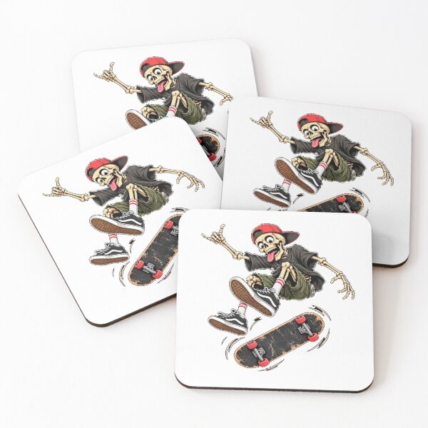 Item preview, Skateboarding Skeleton Halloween  designed and sold by TheEndDesign.