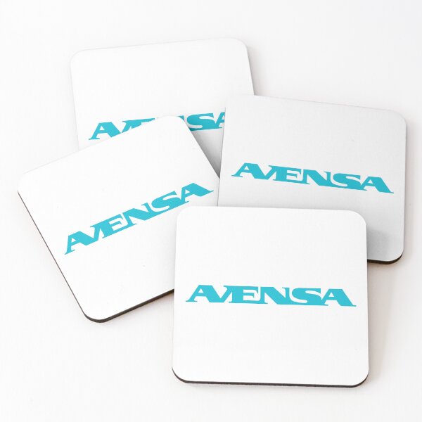 Item preview, Avensa Airline Logo Cyan Blue Stylized Wordmark designed and sold by Clothingst.
