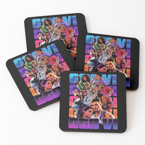 Item preview, Grand Theft Auto Vice City Retro Sunset Boulevard designed and sold by tanbaobu.