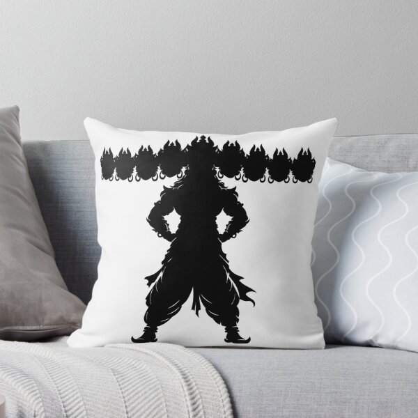 Item preview, Lord Ravana Dark Mythology Art – Ramayana Demon King Monochrome Illustration designed and sold by lexxclothing.