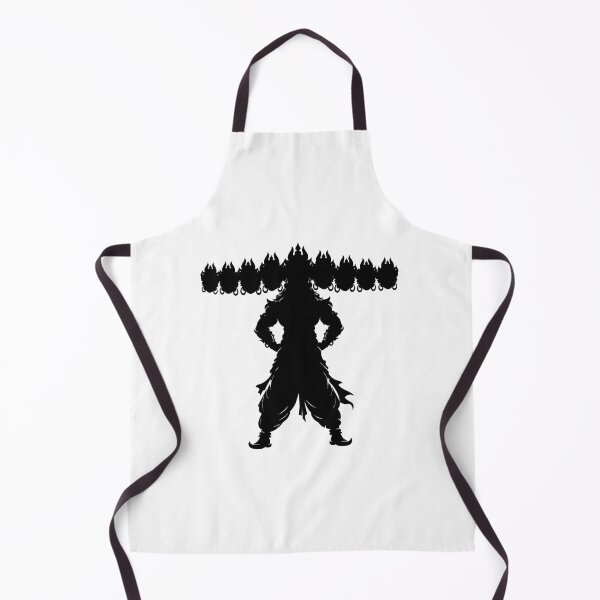 Item preview, Lord Ravana Dark Mythology Art – Ramayana Demon King Monochrome Illustration designed and sold by lexxclothing.