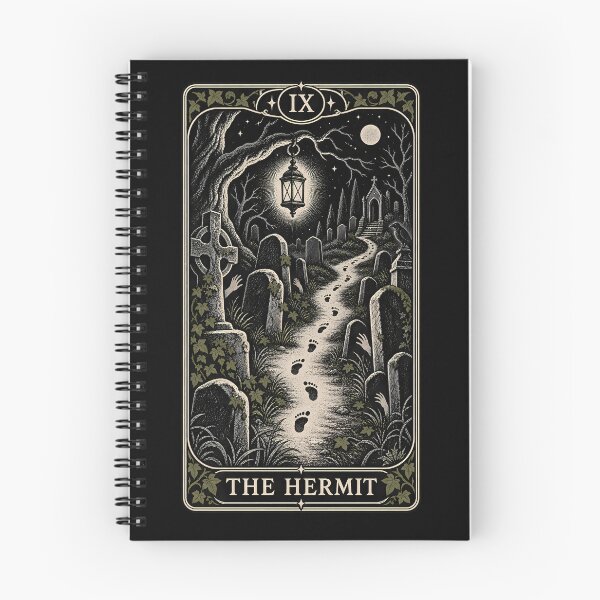 Item preview, IX — The Hermit: Freedom of the Graveyard designed and sold by agearb.